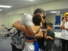 "post 1st amateur fight - with my dad"