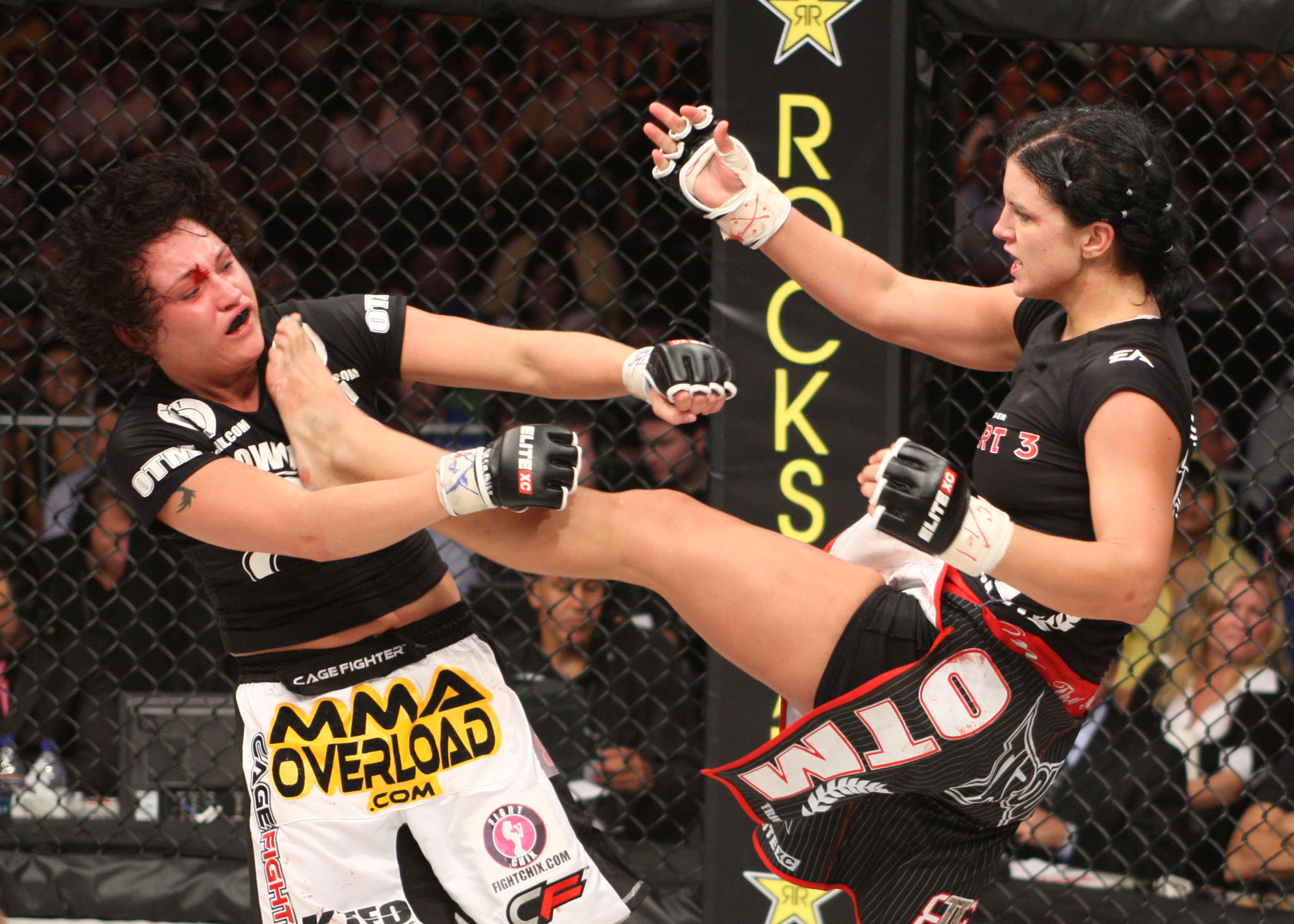 Gina Carano в ринге